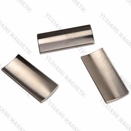 Powerful NdFeB Neodymium Arc Magnets Custom Size For Magnetic Coupling